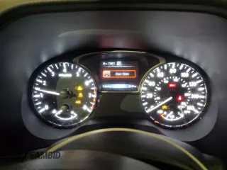2019 Nissan Pathfinder SV with VIN 5N1DR2MM7KC619238, listed as a Copart auction lot 46603615 with 112,243 mi miles and Salvage Title. Bid and sale history available at carsss.com. Image 9.