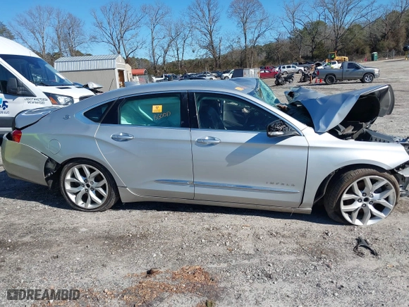 2018 Chevrolet Impala Premier with VIN 2G1125S30J9168613, listed as a IAAI auction lot 41380436 with 1 mi miles. Bid and sale history available at carsss.com. Image 12.