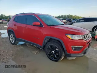 2018 Jeep Compass Latitude z VIN 3C4NJCBB6JT267988, wystawiony jako Copart lot #62398125 z przebiegiem 79 176 mil mil oraz Szkoda całkowita • Salvage title. Historia ofert i sprzedaży dostępna na DreamBid. Obrazek 4.