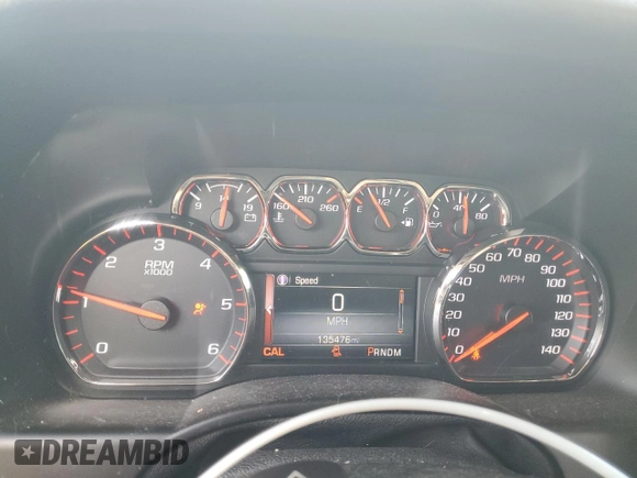 2016 GMC Yukon XL SLT with VIN 1GKS2GKC6GR228033, listed as a Copart auction lot 52450055 with 135,476 mi miles and Salvage Title. Bid and sale history available at DreamBid. Image 9.