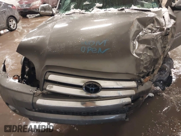 2003 Toyota Tundra SR5 with VIN 5TBBT44163S435531, listed as a IAAI auction lot 41580567 with 199,265 mi miles and . Bid and sale history available at DreamBid. Image 10.
