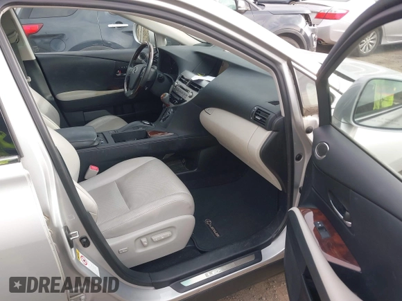 2012 Lexus RX 450h with VIN JTJBC1BA2C2045569, listed as a IAAI auction lot 41655730 with 78,319 mi miles and . Bid and sale history available at DreamBid. Image 5.