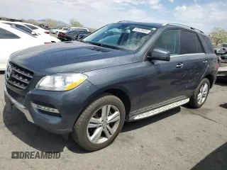 2015 Mercedes-Benz M 350 with VIN 4JGDA5HB2FA549912, listed as a Copart auction lot 62878535 with 165,125 mi miles and Clean title. Bid and sale history available at DreamBid. Image 1.