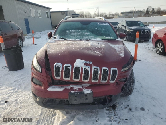 2017 Jeep Cherokee Latitude with VIN 1C4PJMCS5HW628693, listed as a Copart auction lot 41810365 with 167,079 mi miles and Salvage Title. Bid and sale history available at carsss.com. Image 5.
