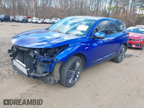 2024 Acura RDX w/A-Spec Advance Package with VIN 5J8TC2H83RL025126, listed as a IAAI auction lot 41878397 with 7,200 mi miles. Bid and sale history available at carsss.com. Image 17.