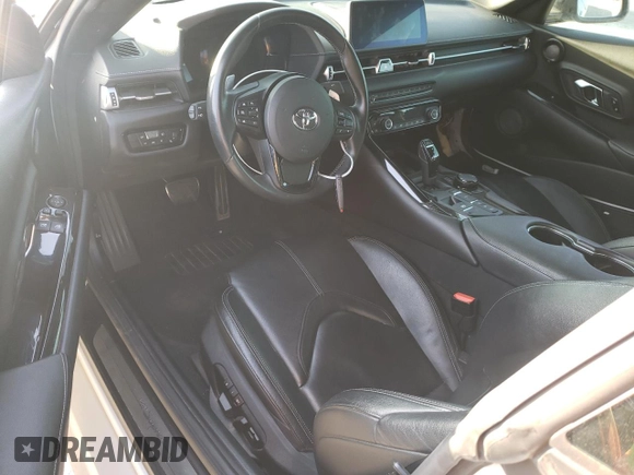 2021 Toyota Supra 3.0 with VIN WZ1DB0C03MW036292, listed as a Copart auction lot 42788405 with Not Provided miles and Salvage Title. Bid and sale history available at DreamBid. Image 8.