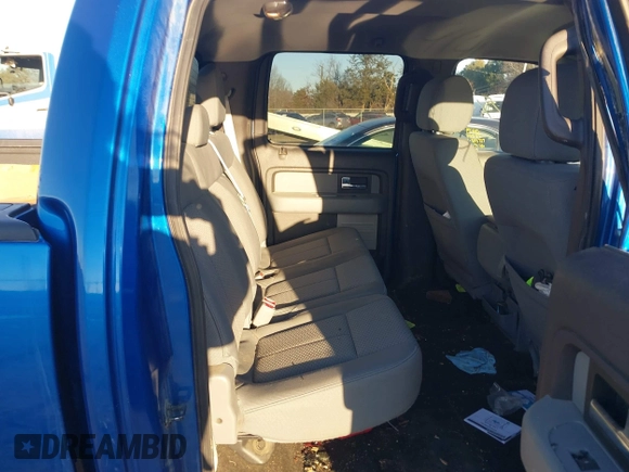 2014 Ford F-150 XL with VIN 1FTFW1EF9EKF51826, listed as a IAAI auction lot 41447705 with 144,051 mi miles. Bid and sale history available at carsss.com. Image 8.