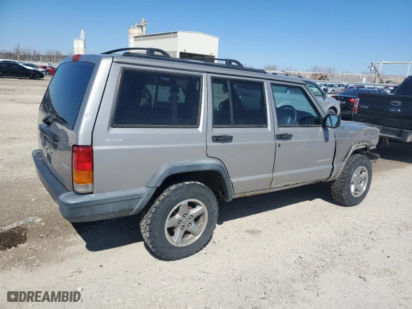 2000 Jeep Cherokee RH Drive with VIN 1J4FN28SXYL530123, listed as a Copart auction lot 49501305 with 241,860 mi miles and Salvage Title. Bid and sale history available at carsss.com. Image 3.