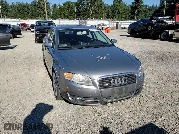 2007 Audi A4 2.0T with VIN WAUDF78E07A170949, listed as a Copart auction lot 63850645 with 176,621 mi miles and Salvage title. Bid and sale history available at DreamBid. Image 13.