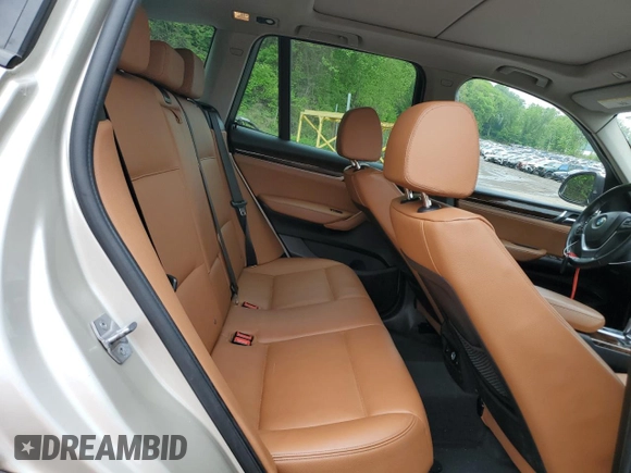 2015 BMW X3 xDrive28i with VIN 5UXWX9C5XF0D60582, listed as a Copart auction lot 56745305 with 77,376 mi miles and Salvage Title. Bid and sale history available at DreamBid. Image 11.