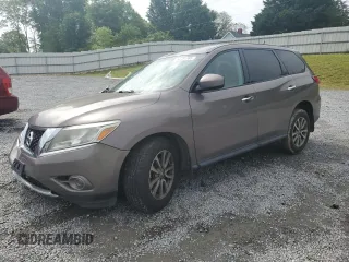 2014 Nissan Pathfinder S z VIN 5N1AR2MM6EC630867, wystawiony jako Copart lot #54731785 z przebiegiem 150 390 mil mil oraz Szkoda całkowita • Salvage title. Historia ofert i sprzedaży dostępna na DreamBid. Obrazek 1.