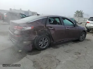 2020 Kia Optima SE with VIN 5XXGT4L31LG403653, listed as a Copart auction lot 83955524 with 65,990 mi miles and Salvage Title. Bid and sale history available at carsss.com. Image 3.