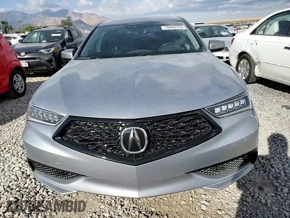 2020 Acura TLX w/Technology Pkg with VIN 19UUB3F40LA003875, listed as a Copart auction lot 70889754 with 40,350 mi miles and Salvage Title. Bid and sale history available at carsss.com. Image 10.