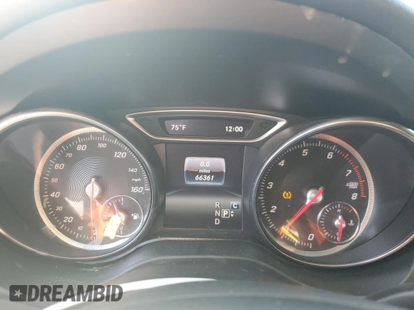 2019 Mercedes-Benz CLA 250 with VIN WDDSJ4EB1KN752504, listed as a Copart auction lot 46440145 with 66,361 mi miles and Salvage Title. Bid and sale history available at DreamBid. Image 9.