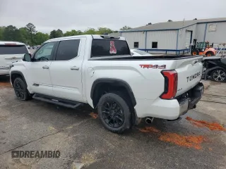 2023 Toyota Tundra 1794 Edition with VIN 5TFMA5DB7PX088232, listed as a Copart auction lot 52026975 with 23,776 mi miles and Salvage title. Bid and sale history available at DreamBid. Image 2.