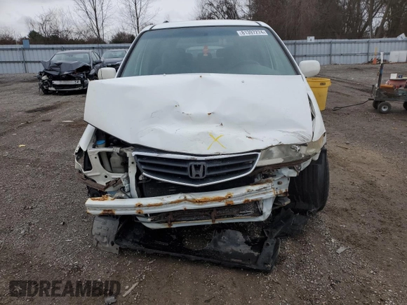 2002 Honda Odyssey EX z VIN 2HKRL18682H010276, wystawiony jako Copart lot #81397274 z przebiegiem Nie podano mil oraz Szkoda całkowita • Salvage title. Historia ofert i sprzedaży dostępna na DreamBid. Obrazek 5.