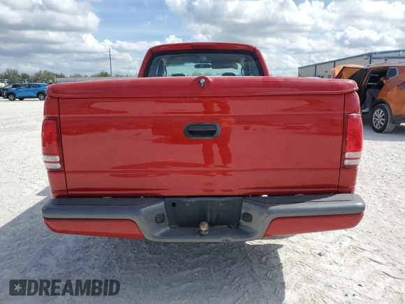 2002 Dodge Dakota with VIN 1B7GL12X92S660762, listed as a Copart auction lot 45608315 with 178,201 mi miles and Non Repairable. Bid and sale history available at carsss.com. Image 6.