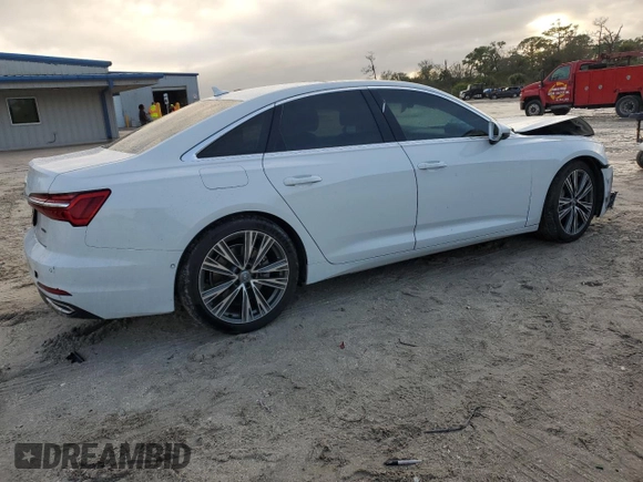 2020 Audi A6 Premium Plus with VIN WAUE8AF21LN072746, listed as a Copart auction lot 86629184 with 65,885 mi miles and Non Repairable. Bid and sale history available at carsss.com. Image 3.