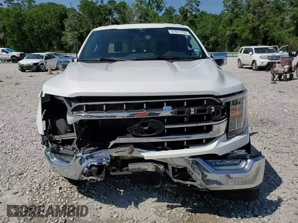 2023 Ford F-150 XL with VIN 1FTEW1CP5PFD17461, listed as a Copart auction lot 51911735 with 27,427 mi miles and Salvage Title. Bid and sale history available at carsss.com. Image 14.
