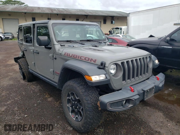 2023 Jeep Wrangler Rubicon with VIN 1C4HJXFNXPW693260, listed as a Copart auction lot 60275285 with 45,390 mi miles and Clean title. Bid and sale history available at DreamBid. Image 4.