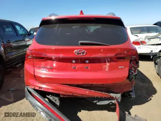 2021 Hyundai Santa Fe SEL with VIN 5NMS6DAJ7MH321903, listed as a Copart auction lot 43442425 with 51,181 mi miles and Salvage Title. Bid and sale history available at carsss.com. Image 6.