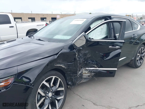 2020 Chevrolet Impala Premier with VIN 2G1105S39L9100187, listed as a IAAI auction lot 41885910 with 106,466 mi miles. Bid and sale history available at carsss.com. Image 6.