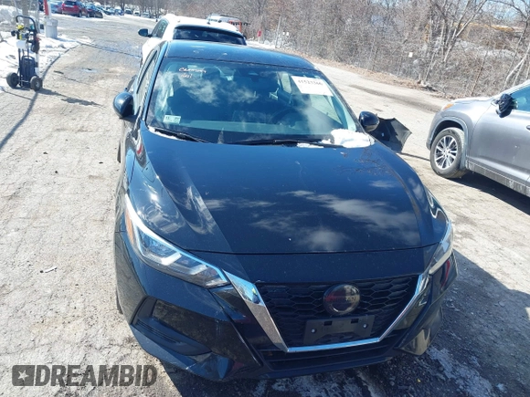 2022 Nissan Sentra SV with VIN 3N1AB8CV9NY235680, listed as a IAAI auction lot 41523366 with 27,277 mi miles and . Bid and sale history available at DreamBid. Image 13.