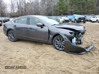 2021 Mazda 6 Sport with VIN JM1GL1UM1M1608795, listed as a Copart auction lot 85858734 with 98,198 mi miles and Salvage Title. Bid and sale history available at carsss.com. Image 4.