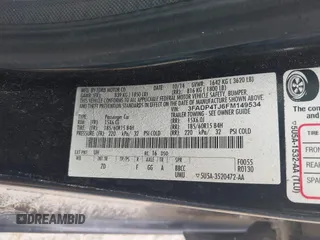 2015 Ford Fiesta S with VIN 3FADP4TJ6FM149534, listed as a IAAI auction lot 42415678 with 55,127 mi miles and . Bid and sale history available at DreamBid. Image 9.