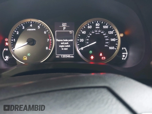 2016 Lexus IS 300/350 with VIN JTHCM1D20G5009229, listed as a IAAI auction lot 42329572 with 120,346 mi miles and . Bid and sale history available at DreamBid. Image 7.
