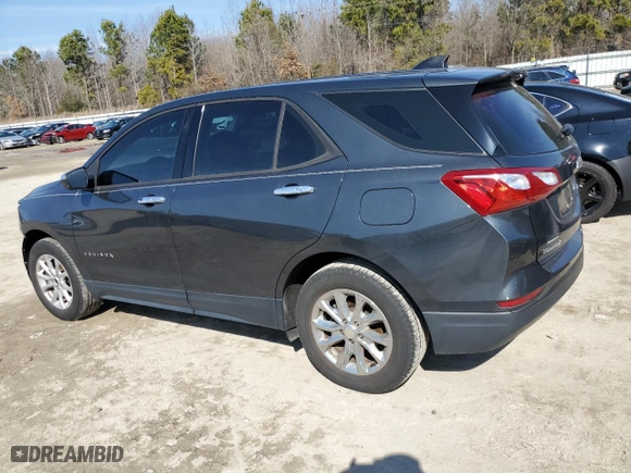 2019 Chevrolet Equinox LS with VIN 3GNAXHEV4KL150984, listed as a Copart auction lot 45286505 with 97,336 mi miles and Salvage Title. Bid and sale history available at carsss.com. Image 2.