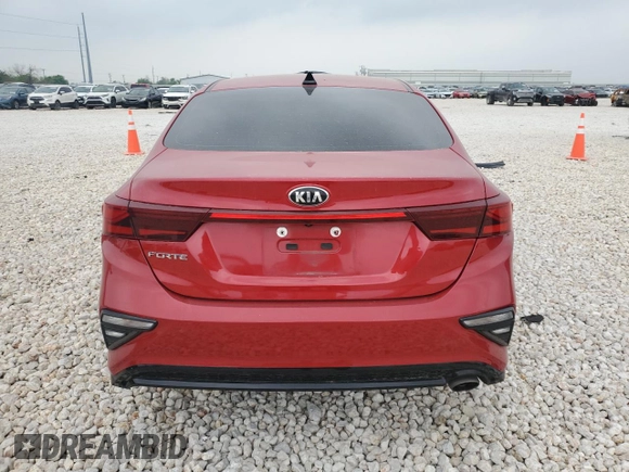 2020 Kia Forte LXS with VIN 3KPF24AD8LE154562, listed as a Copart auction lot 50913485 with 92,316 mi miles and Salvage Title. Bid and sale history available at carsss.com. Image 6.