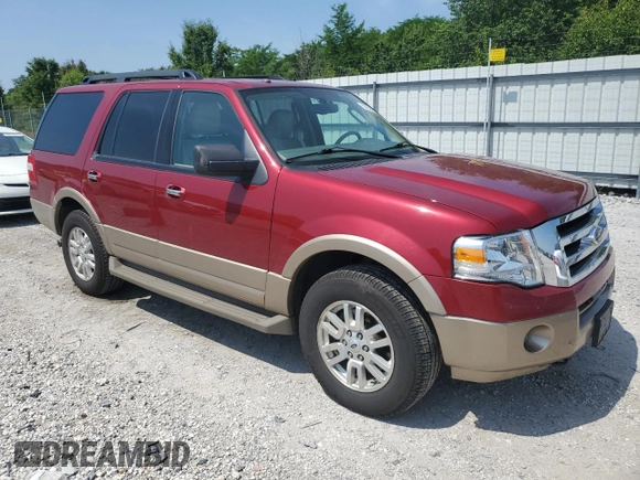 2013 Ford Expedition XLT with VIN 1FMJU1J55DEF66586, listed as a Copart auction lot 58336545 with 175,228 mi miles and Salvage title. Bid and sale history available at DreamBid. Image 4.