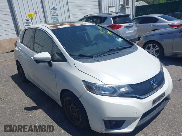 2015 Honda Fit EX z VIN 3HGGK5G84FM733886, wystawiony jako IAAI lot #42298129 z przebiegiem 84 383 mil mil oraz . Historia ofert i sprzedaży dostępna na DreamBid. Obrazek 1.