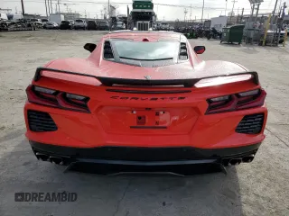 2021 Chevrolet Corvette 2LT with VIN 1G1YB2D41M5116427, listed as a Copart auction lot 49355255 with 9,316 mi miles and Salvage Title. Bid and sale history available at carsss.com. Image 6.
