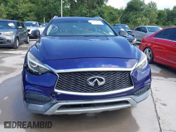 2017 Infiniti QX30 Premium with VIN SJKCH5CR9HA035085, listed as a IAAI auction lot 42675557 with Not provided miles and . Bid and sale history available at DreamBid. Image 12.