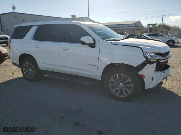 2023 Chevrolet Tahoe LS with VIN 1GNSCMKD7PR407530, listed as a Copart auction lot 73616884 with 11,871 mi miles and Salvage Title. Bid and sale history available at carsss.com. Image 4.
