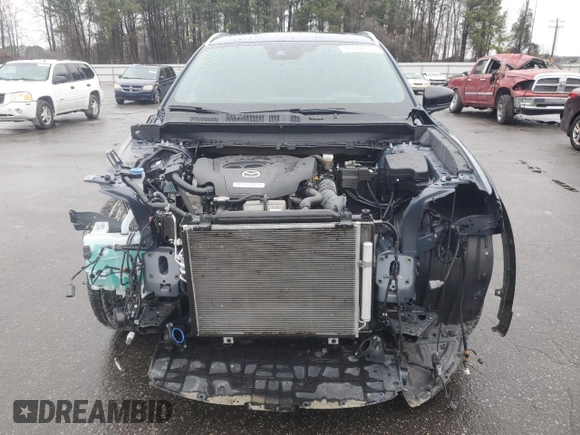 2022 Mazda CX-9 Grand Touring with VIN JM3TCBDY6N0613660, listed as a Copart auction lot 45168735 with 27,997 mi miles and Salvage Title. Bid and sale history available at carsss.com. Image 5.