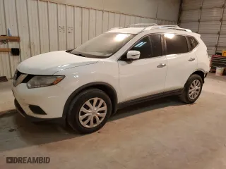 2016 Nissan Rogue SV with VIN KNMAT2MT9GP644089, listed as a Copart auction lot 45746445 with 102,973 mi miles and Salvage Title. Bid and sale history available at carsss.com. Image 1.