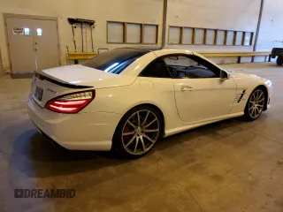 2013 Mercedes-Benz SL 63 AMG with VIN WDDJK7EA8DF008963, listed as a Copart auction lot 62419415 with 36,683 mi miles and Salvage title. Bid and sale history available at DreamBid. Image 3.