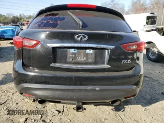 2010 Infiniti FX with VIN JN8AS1MW1AM856800, listed as a Copart auction lot 48425245 with 154,305 mi miles and Salvage Title. Bid and sale history available at carsss.com. Image 6.