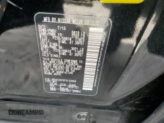 2015 Nissan Quest S with VIN JN8AE2KP0F9133569, listed as a Copart auction lot 62696234 with 150,930 mi miles and Salvage Title. Bid and sale history available at carsss.com. Image 13.