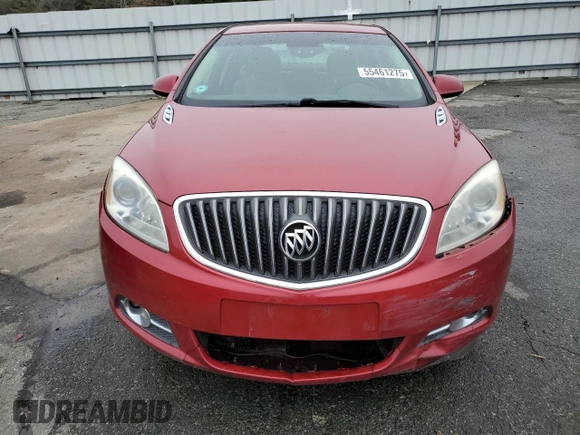 2012 Buick Verano Convenience Group with VIN 1G4PR5SK5C4167429, listed as a Copart auction lot 55461275 with 160,318 mi miles and Salvage Title. Bid and sale history available at carsss.com. Image 5.