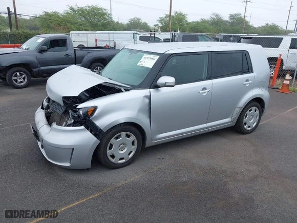 2008 Scion xB with VIN JTLKE50EX81011066, listed as a IAAI auction lot 41573980 with 154974 miles. Bid and sale history available at carsss.com. Image 2.