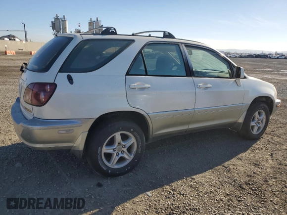 1999 Lexus RX 300 Luxury SUV with VIN JT6HF10U4X0081189, listed as a Copart auction lot 82186094 with 193,176 mi miles and Clean Title. Bid and sale history available at carsss.com. Image 3.