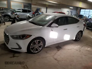 2017 Hyundai Elantra Limited z VIN 5NPD84LF7HH044867, wystawiony jako Copart lot #41842885 z przebiegiem 79 934 mil mil oraz Szkoda całkowita • Salvage title. Historia ofert i sprzedaży dostępna na DreamBid. Obrazek 1.