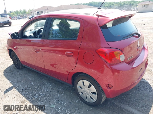 2015 Mitsubishi Mirage DE z VIN ML32A3HJ7FH047818, wystawiony jako IAAI lot #42495206 z przebiegiem 88 529 mil mil oraz . Historia ofert i sprzedaży dostępna na DreamBid. Obrazek 3.