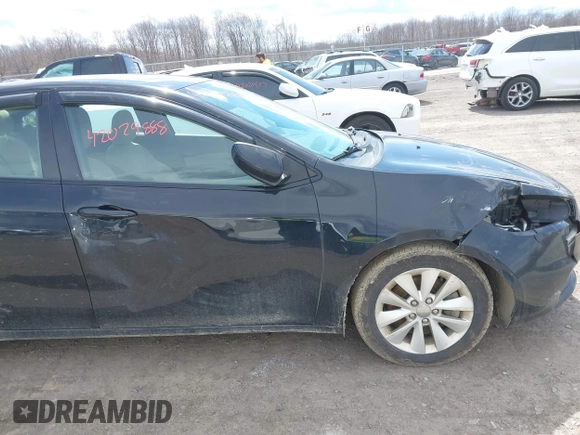 2014 Dodge Dart SXT with VIN 1C3CDFBB7ED801578, listed as a IAAI auction lot 42029888 with 132,084 mi miles. Bid and sale history available at carsss.com. Image 6.