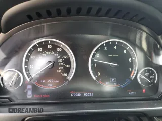 2013 BMW 5 Series 550i with VIN WBAFR9C51DDX79979, listed as a Copart auction lot 49821645 with 170,080 mi miles and Salvage Title. Bid and sale history available at DreamBid. Image 9.