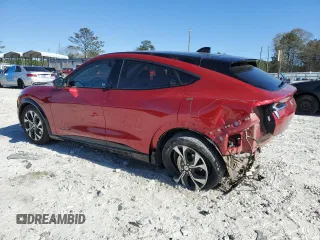 2022 Ford Mustang Mach-E Premium with VIN 3FMTK3R79NMA29148, listed as a Copart auction lot 50114695 with 37,903 mi miles and Salvage Title. Bid and sale history available at DreamBid. Image 2.